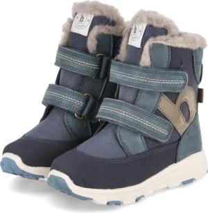 bisgaard Winterstiefeletten SPENCER TEX für Kinder - Gr. 29 - blau - Leder & Textil