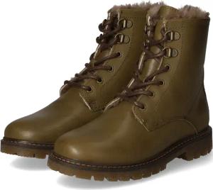 bisgaard Stiefeletten MAIA für Jungen im SALE - Gr. 30 - grün - Glattleder