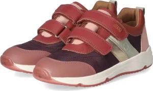 bisgaard Low Sneaker MATTI für Mädchen im SALE - Gr. 29 - rot - Leder & Textil