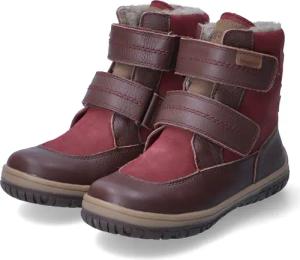 bisgaard Winterstiefeletten FALKE TEX für Mädchen im SALE - Gr. 33 - rot - Leder
