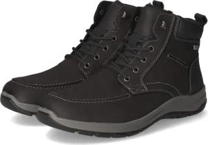 Rieker Winterboots für Herren - Gr. 44 - schwarz - Leder und Synthetik