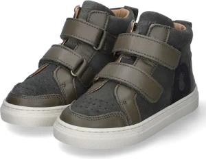 bisgaard High Sneaker JAXON für Kinder im SALE - Gr. 24 - grün - Leder