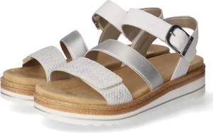 Remonte Sandalen für Damen - Gr. 39 - weiß - Synthetik