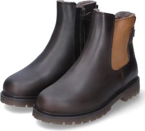 bisgaard Winterstiefeletten NOEL TEX für Mädchen im SALE - Gr. 31 - braun - Glattleder