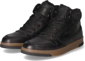 Rieker Winterboots für Herren - Gr. 40 - schwarz - Leder