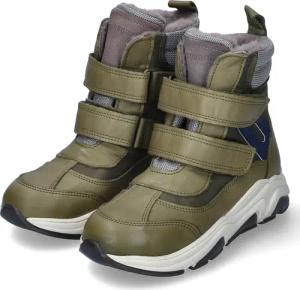 bisgaard Winterstiefeletten MARIUS TEX für Kinder - Gr. 32 - grün - Glattleder