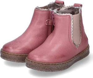 bisgaard Winterstiefeletten SIGGI LAMB für Mädchen im SALE - Gr. 23 - rosa - Glattleder