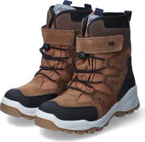 Imac Winterstiefeletten für Jungen im SALE - Gr. 30 - braun - Leder & Textil