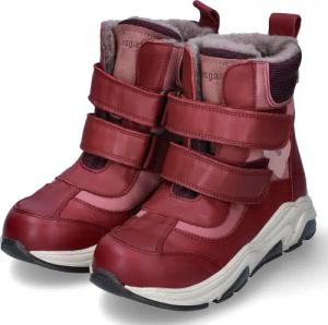 bisgaard Winterstiefeletten MARIUS TEX für Kinder im SALE - Gr. 27 - rot - Leder & Textil