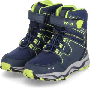 Lurchi Stiefeletten LUCIANO für Jungen im SALE - Gr. 33 - blau - Textil & Synthetik