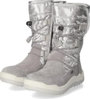 Imac Winterstiefel für Mädchen im SALE - Gr. 28 - grau - Textil & Leder