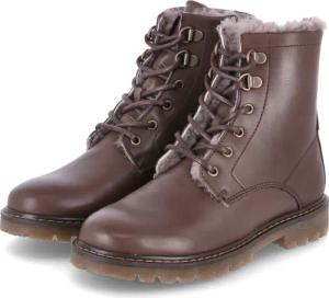 bisgaard Winterstiefel MAIA für Jungen im SALE - Gr. 33 - braun - Glattleder