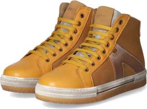bisgaard High Sneaker DEVA für Jungen im SALE - Gr. 32 - braun - Leder & Textil