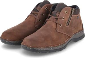 Rieker Winterboots für Herren - Gr. 45 - braun - Leder