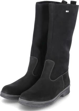 Däumling Winterstiefel für Mädchen im SALE - Gr. 41 - schwarz - Rauleder