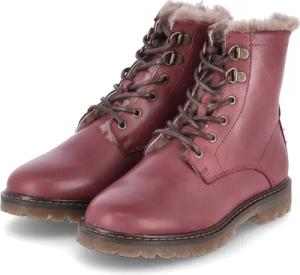 bisgaard Winterstiefel MAJA für Mädchen im SALE - Gr. 31 - rot - Glattleder