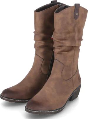 Rieker Stiefel für Damen - Gr. 40 - braun - Synthetik