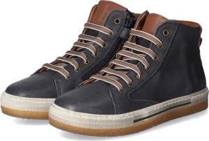 bisgaard High Sneaker GEORG für Jungen im SALE - Gr. 27 - blau - Glattleder