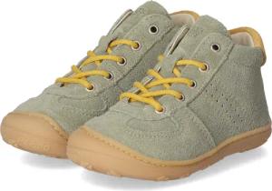 Ricosta Halbschuhe SAMI für Kinder - Gr. 24 - grün - Rauleder