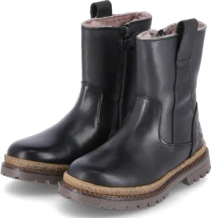bisgaard Winterstiefel NIKO für Mädchen im SALE - Gr. 32 - schwarz - Glattleder
