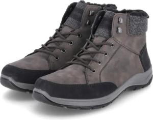 Rieker Winterboots für Herren - Gr. 41 - braun - Synthetik