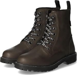 Vado Stiefeletten MITCH für Mädchen im SALE - Gr. 35 - grau - Glattleder