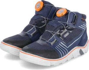Ricosta High Sneaker DYLAN für Jungen im SALE - Gr. 32 - blau - Textil & Synthetik