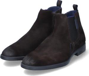 Sioux Chelsea Boots FORIOLO für Herren im SALE - Gr. 10 1/2 - braun - Rauleder