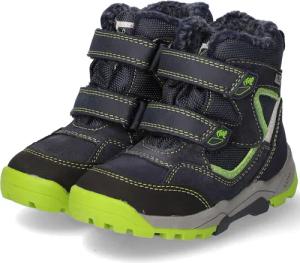 Lurchi Stiefeletten für Jungen im SALE - Gr. 26 - blau - Synthetik, Leder & Textil