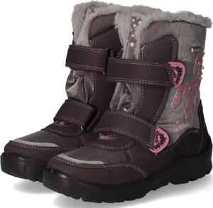Lurchi Winterstiefeletten KARLI für Mädchen im SALE - Gr. 32 - violett - Textil & Synthetik