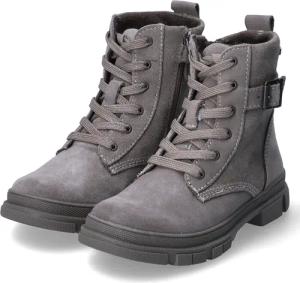 Lurchi Schnürstiefeletten PINA für Mädchen im SALE - Gr. 33 - taupe - Rauleder