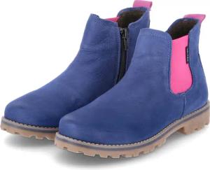Vado Chelsea Boots PARIS für Mädchen im SALE - Gr. 39 - blau - Rauleder