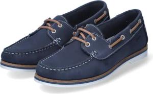 Sioux Mokassins NAKIMBA für Damen - Gr. 39 - blau - Rauleder