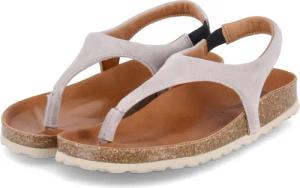 Verbenas Sandalen REAGAN SERRAJE für Damen - Gr. 38 - grau - Rauleder