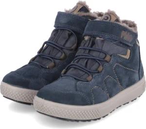 Primigi Winterstiefeletten für Mädchen im SALE - Gr. 29 - blau - Leder & Textil