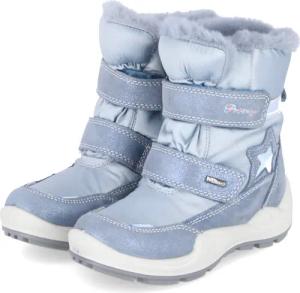 Primigi Snowboots für Mädchen im SALE - Gr. 30 - blau - Leder & Textil