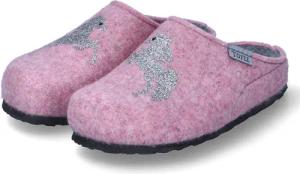 Tofee Hausschuhe für Mädchen im SALE - Gr. 37 - rosa - Filz
