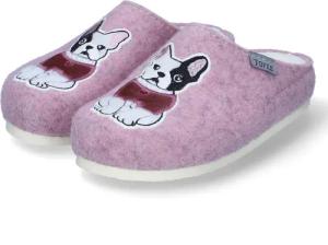 Tofee Hausschuhe für Mädchen im SALE - Gr. 31 - rosa - Filz