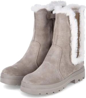 Primigi Winterstiefeletten für Mädchen im SALE - Gr. 33 - taupe - Rauleder