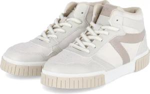 S. Oliver Mid Sneaker für Mädchen im SALE - Gr. 31 - weiß - Kunstleder