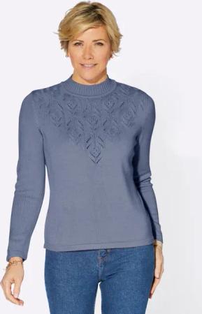 Stehkragenpullover