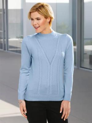 Stehkragenpullover