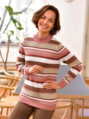 Stehkragenpullover