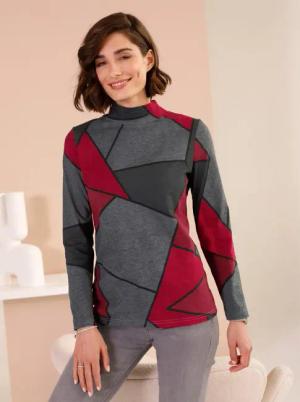 Stehkragenshirt