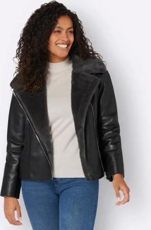Lederimitatjacke