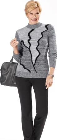 Stehkragenpullover