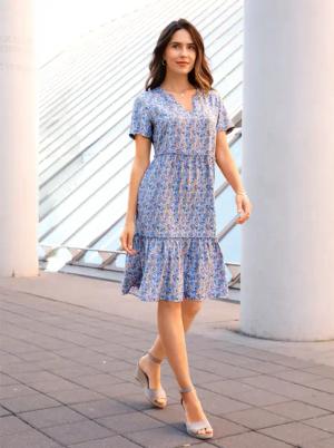 Druckkleid