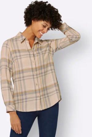 Flanellbluse