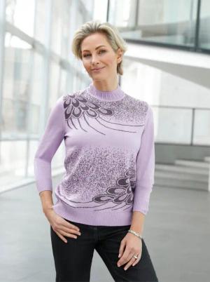 Stehkragenpullover