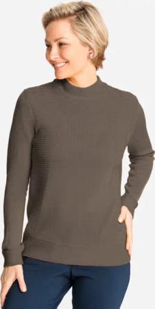 Stehkragenpullover